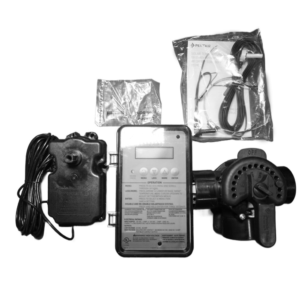 TECHNOSOLIS COMBO CONTROLADOR PENTAIR SOLAR TOUCH + VALCULA 3 VIAS